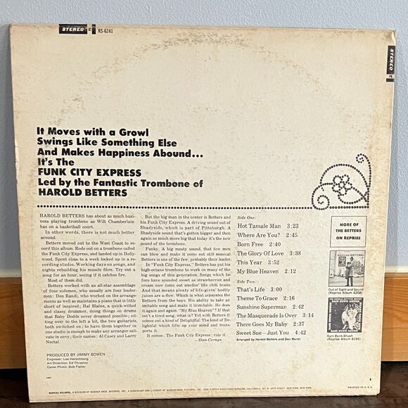 4 Vtg LPs: Funk City Express/Remembering/Come by Here/Persuasive Percussion 1966 - Picture 3 of 16